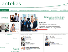 Tablet Screenshot of antelias.fr